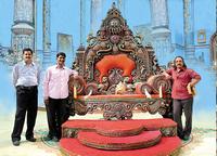 Sri Rama Rajyam Working Pics